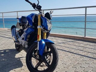 2017 BMW G 310 R, синий, 1000000 рублей, вид 4