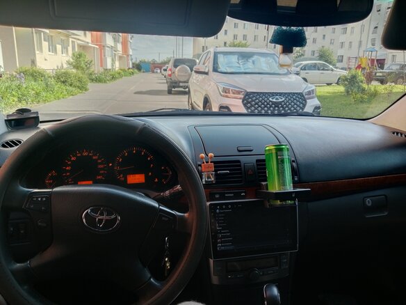 2006 Toyota Avensis II, серый, 940000 рублей - вид 12