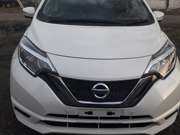 2019 Nissan Note II Рестайлинг, белый, 1010000 рублей