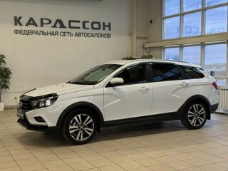 2020 Lada (ВАЗ) Vesta SW Cross I, белый, 1020000 рублей, вид 1