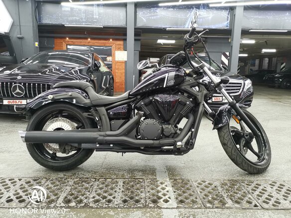 2013 Yamaha XVS1300, чёрный - вид 3