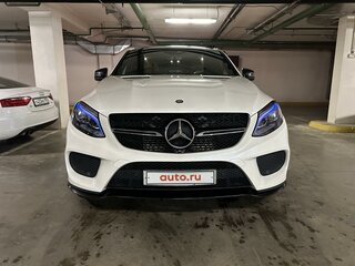 2016 Mercedes-Benz GLE Coupe 350 d I (C292), белый, 3850000 рублей, вид 3