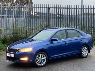2018 Skoda Rapid I Рестайлинг, синий, 1300000 рублей, вид 1