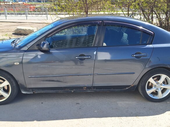 2006 Mazda 3 I (BK), серый, 299000 рублей - вид 3