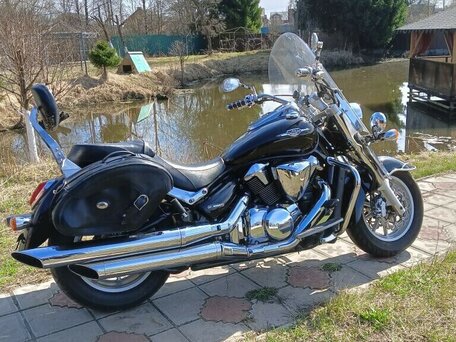 2009 Suzuki Intruder C1800R (VLR 1800), чёрный, 800000 рублей, вид 2