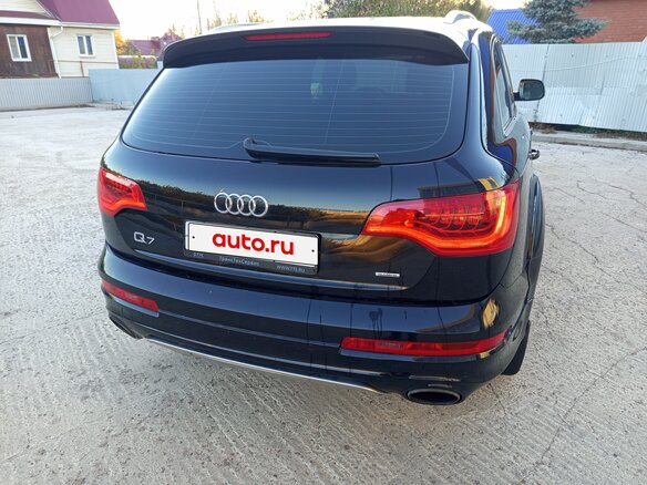2015 Audi Q7 I (4L) Рестайлинг, чёрный, 3200000 рублей - вид 3