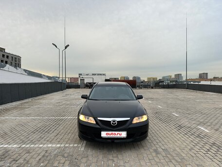 2004 Mazda 6 I (GG), чёрный, 265000 рублей, вид 1