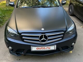 2007 Mercedes-Benz C-Класс 280 III (W204), чёрный, 1300000 рублей, вид 3