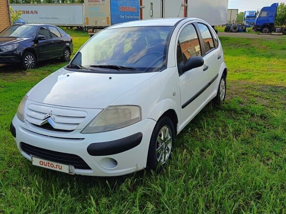 2009 Citroen C3 I Рестайлинг, белый, 290000 рублей