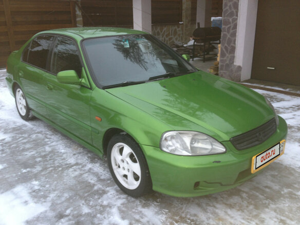 1998 Honda Civic VI, зелёный - вид 1
