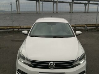 2015 Volkswagen Jetta VI Рестайлинг, белый, 1080000 рублей, вид 1