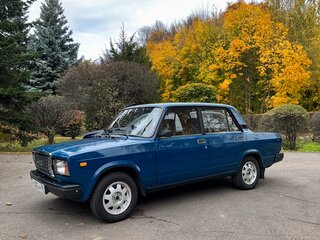 2002 Lada (ВАЗ) 2107, синий, 370000 рублей, вид 3