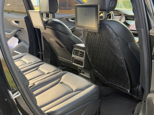 2021 Audi Q7 45 TDI II (4M) Рестайлинг, чёрный, 6950000 рублей - вид 9