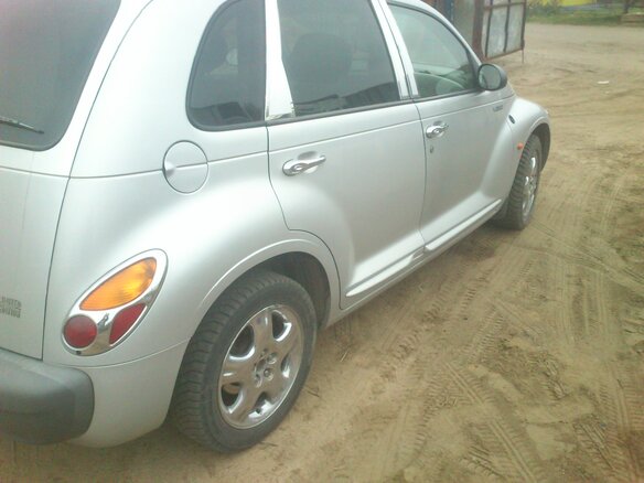 2001 Chrysler PT Cruiser, серебристый - вид 3
