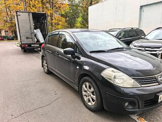 2008 Nissan Tiida I, чёрный, 505000 рублей, вид 3