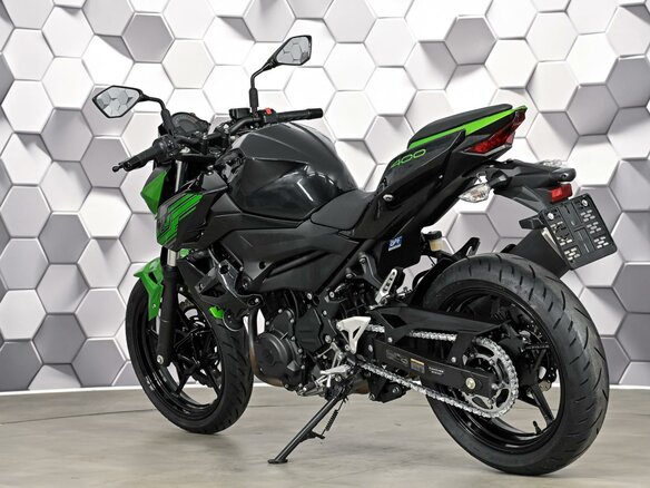 2019 Kawasaki Z 400, чёрный, 615000 рублей - вид 7