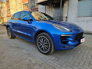 2018 Porsche Macan S Diesel I, синий, 4500000 рублей, вид 3