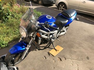 2002 Suzuki SV 400, синий, 200000 рублей, вид 1