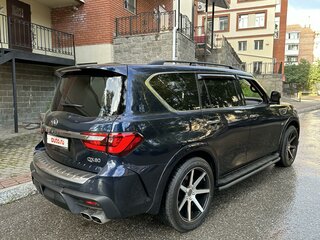 2018 Infiniti QX80 I Рестайлинг 2, синий, 8200000 рублей, вид 5