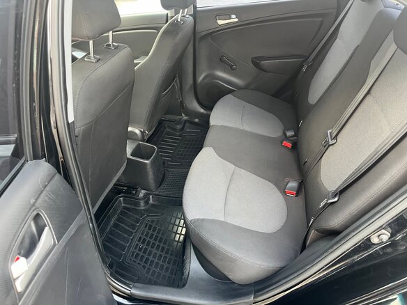 2012 Hyundai Solaris I, чёрный - вид 10