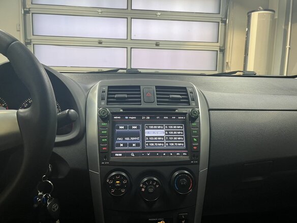 2012 Toyota Corolla X (E140, E150) Рестайлинг, синий, 1125000 рублей - вид 11