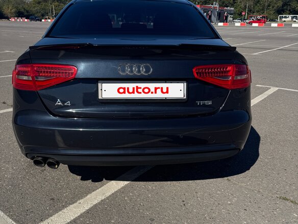 2013 Audi A4 IV (B8) Рестайлинг, синий, 1320000 рублей - вид 9