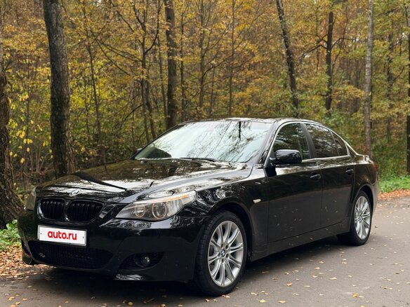 2006 BMW 5 серии 530xi V (E60/E61), чёрный