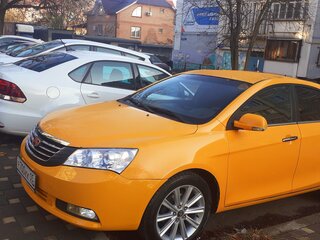 2014 Geely Emgrand EC7, жёлтый, 400000 рублей, вид 1