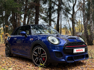 2019 Mini Cabrio JCW John Cooper Works III Рестайлинг, синий, 3400000 рублей, вид 2