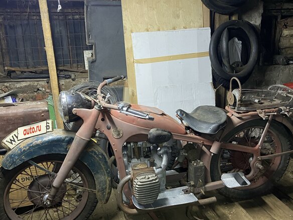 1937 BMW R 12, коричневый, 2000000 рублей - вид 3