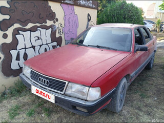 1990 Audi 100 III (C3) Рестайлинг, красный, 150000 рублей, вид 3