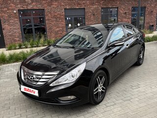 2010 Hyundai Sonata VI (YF), чёрный, 1180000 рублей, вид 1