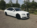 2008 Audi A8 II (D3) Рестайлинг 2, белый - вид 9