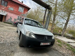 2007 Renault Logan I, серебристый, 370000 рублей, вид 1