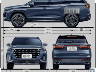 2023 Jetour X90+, чёрный, 2300000 рублей, вид 2