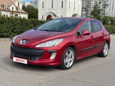 2008 Peugeot 308 I, красный, 489000 рублей, вид 1