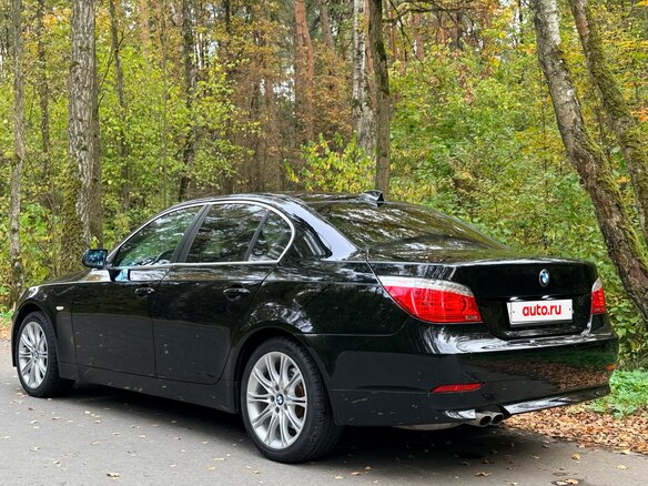 2006 BMW 5 серии 530xi V (E60/E61), чёрный - вид 7