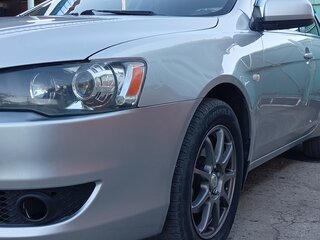 2009 Mitsubishi Lancer X, серебристый, 810000 рублей, вид 5