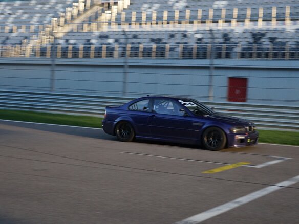 2001 BMW M3 III (E46), синий - вид 13