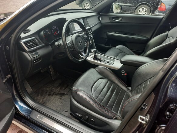 2017 Kia Optima IV, синий, 2000000 рублей - вид 9