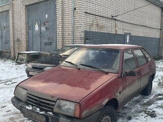 1993 Lada (ВАЗ) 2109, пурпурный, 140000 рублей, вид 1