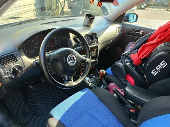 1999 Volkswagen Bora I, синий, 700000 рублей - вид 5