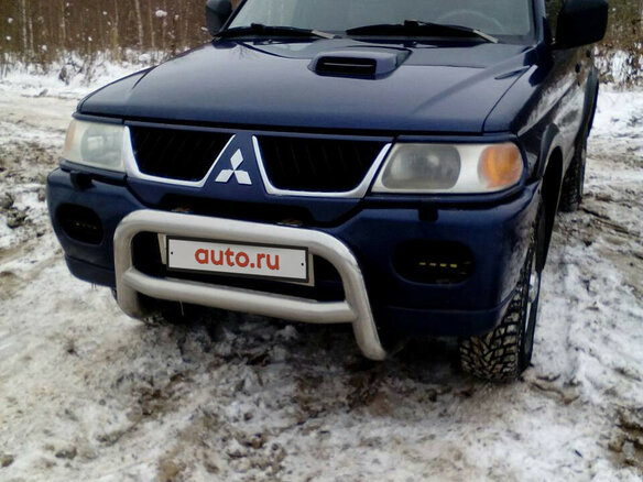2005 Mitsubishi Pajero Sport I Рестайлинг, синий - вид 4