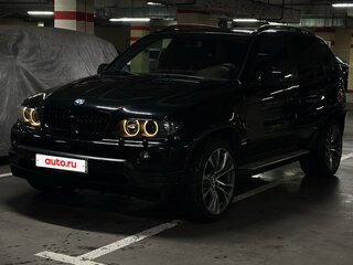 2004 BMW X5 4.8is I (E53) Рестайлинг, чёрный, 1200000 рублей, вид 1