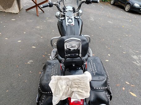 2008 Harley-Davidson Heritage, чёрный, 900000 рублей, вид 5