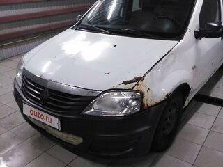 2013 Renault Logan I Рестайлинг, белый, 160000 рублей, вид 1