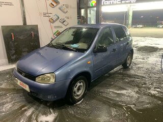 2007 Lada (ВАЗ) Kalina I, голубой, 125000 рублей, вид 1
