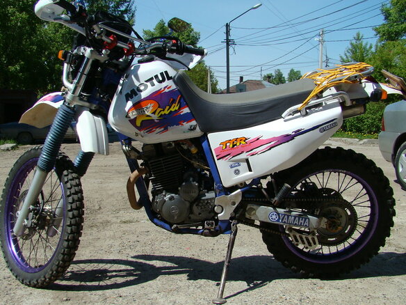 1995 Yamaha TT-R250, белый, 300000 рублей - вид 5
