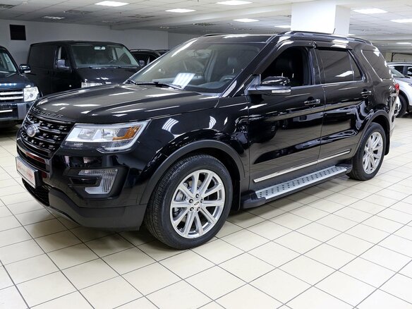 2018 Ford Explorer V Рестайлинг, чёрный