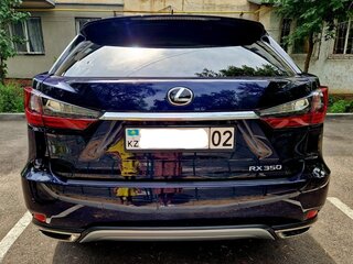 2021 Lexus RX 350 IV Рестайлинг, синий, 6000000 рублей, вид 4